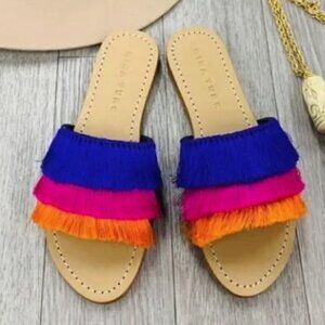 Trina Turk Fringe Fatale 2 Tassel Sandal